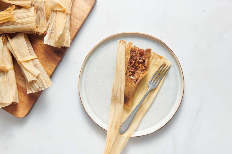 Pecan Pie Tamales