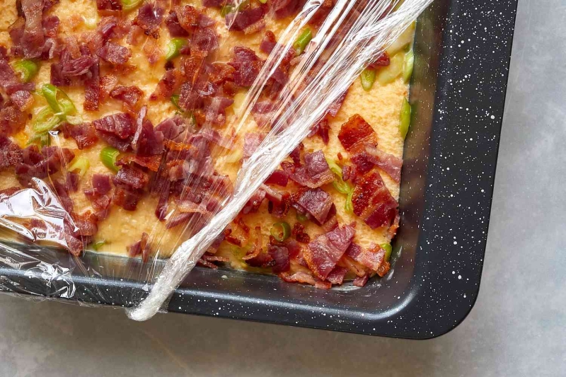 Make-Ahead Bacon and Egg Breakfast Casserole