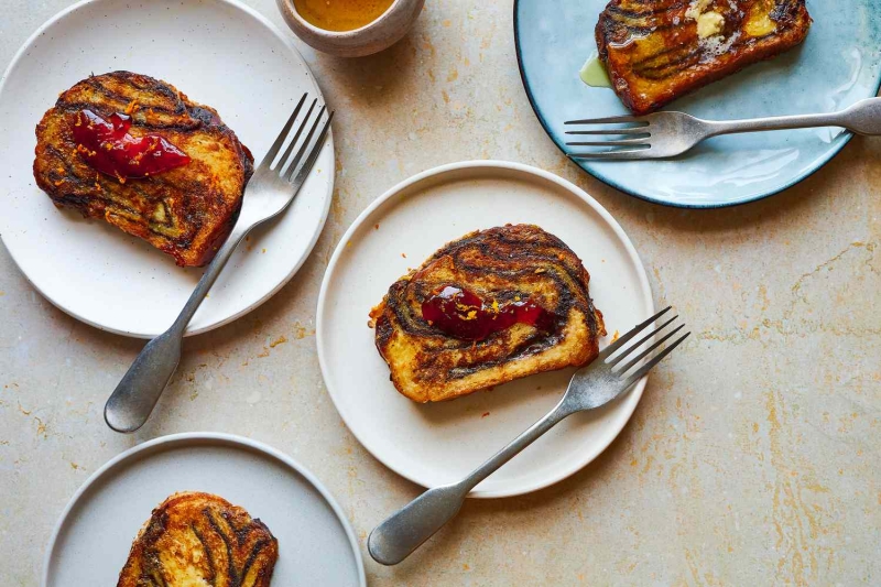 Chocolate Babka French Toast