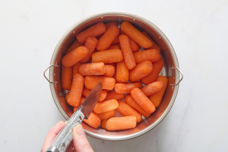 Parmesan Smashed Carrots