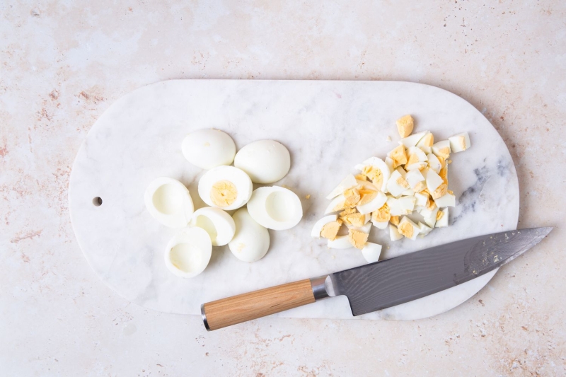 Creamy Egg Salad (Without Mayo)