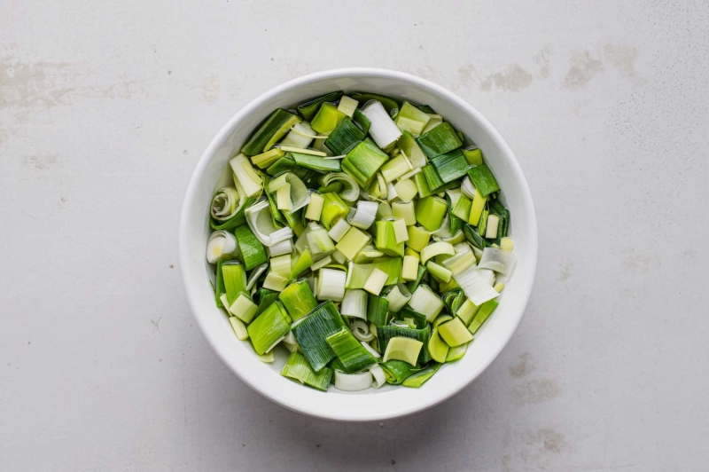 Easy Buttered Leeks