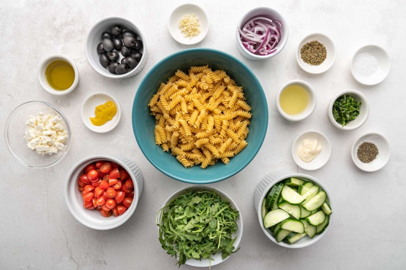 Mediterranean Pasta Salad Recipe