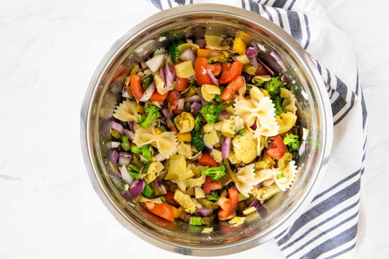 Low-fat Vegan Pasta Salad Recipe