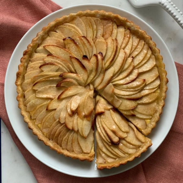 French Apple Tart Recipe With Pastry Cream