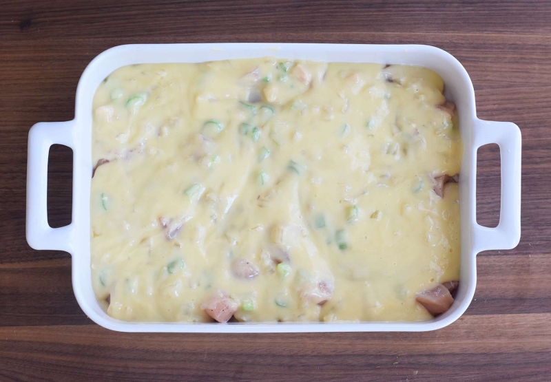 Chicken and Stuffing Bake Recipe