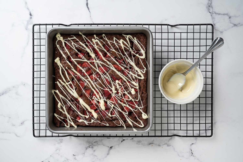 Strawberry Brownies