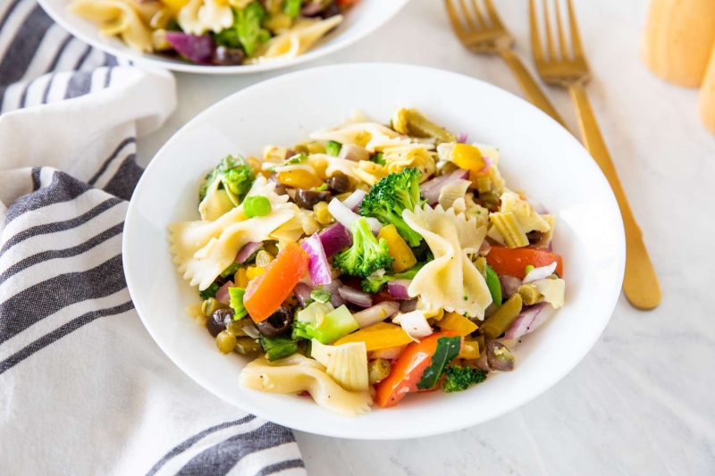 Low-fat Vegan Pasta Salad Recipe