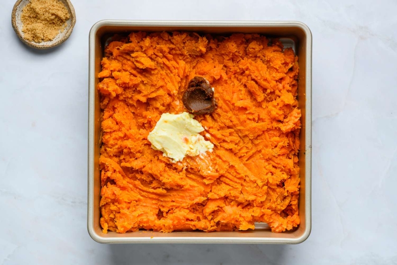 Miso Sweet Potato Casserole