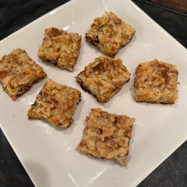 7-Layer Cookies With Coconut and Pecans