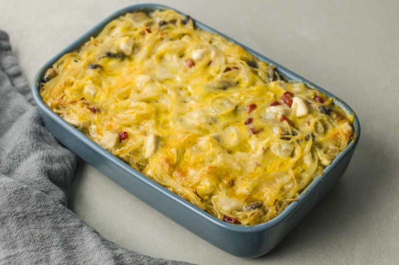 Quick and Easy Turkey Tetrazzini