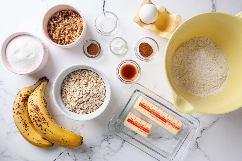 Banana Oatmeal Cookies Recipe