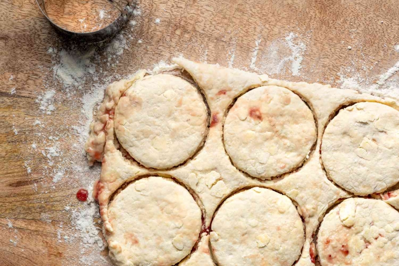 Copycat Popeyes Strawberry Biscuits