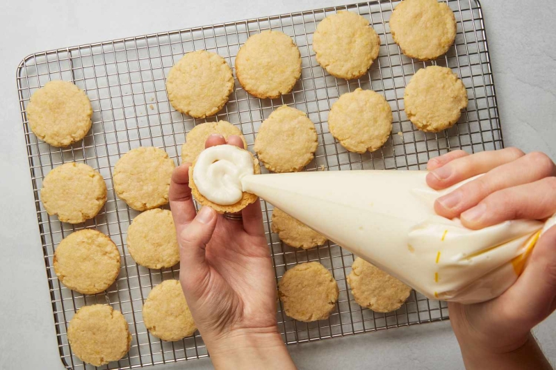 Polish Lemon Sandwich Tea Cookies (Cytrynowe Ciasteczka)