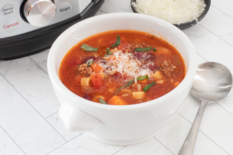 Instant Pot Pasta e Fagioli