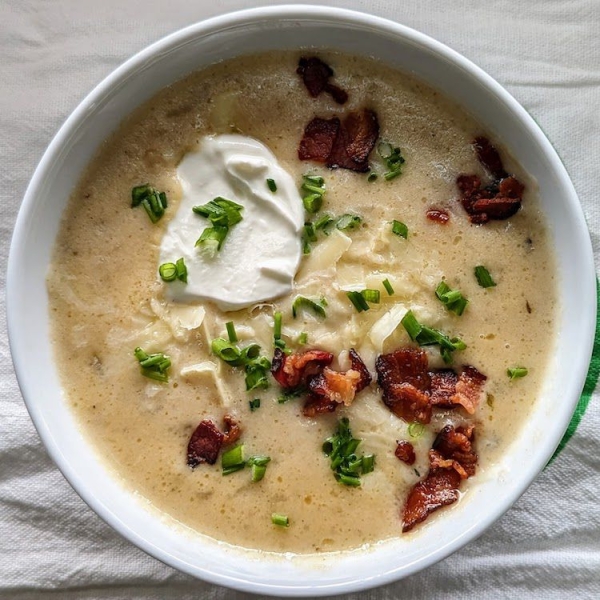 Instant Pot Potato Soup Recipe