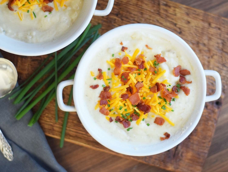 Instant Pot Potato Soup Recipe