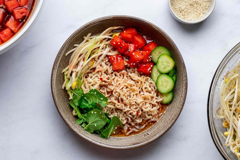 Chilled Watermelon Ramen Recipe