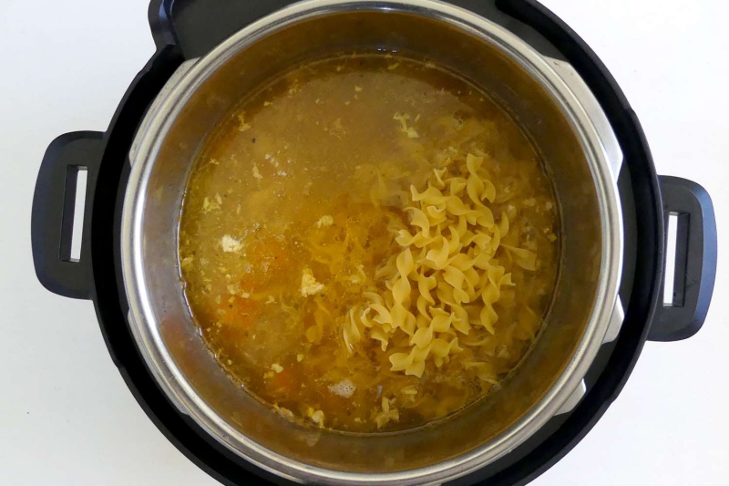 Instant Pot Chicken Noodle Soup Recipe