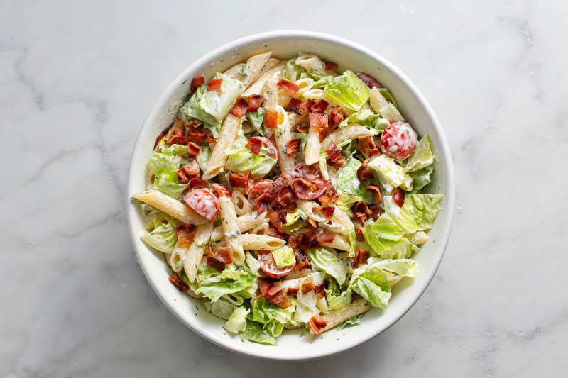 BLT Pasta Salad Recipe