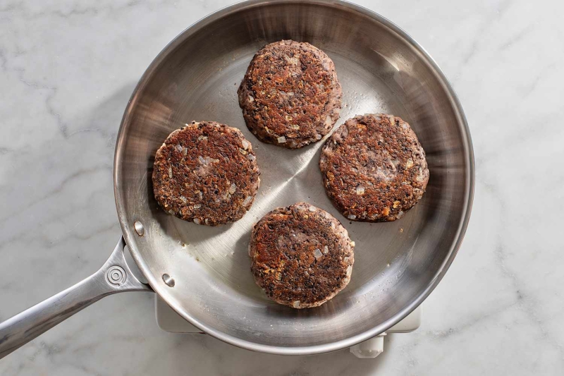 Vegan Black Bean Veggie Burgers Recipe