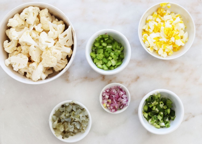 Cauliflower Potato Salad