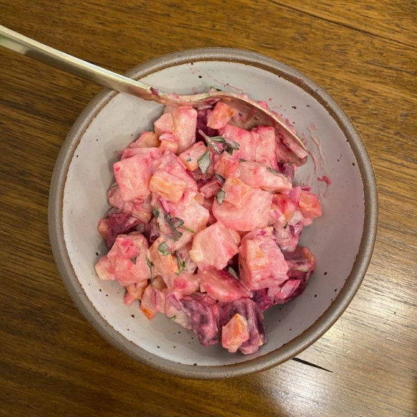 Russian Beet and Potato Salad