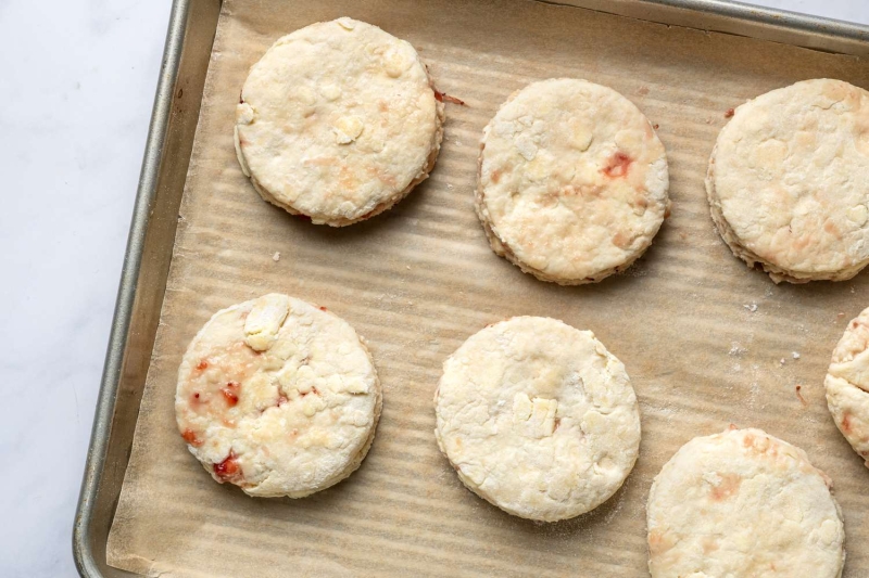 Copycat Popeyes Strawberry Biscuits