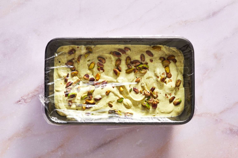 No-Churn Pistachio Ice Cream (5 Ingredients!)