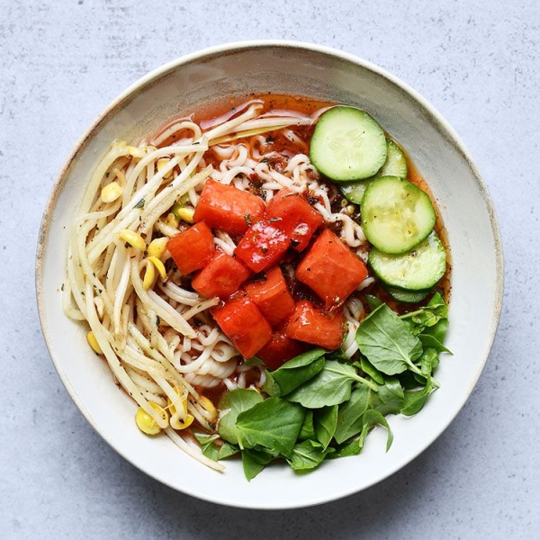 Chilled Watermelon Ramen Recipe