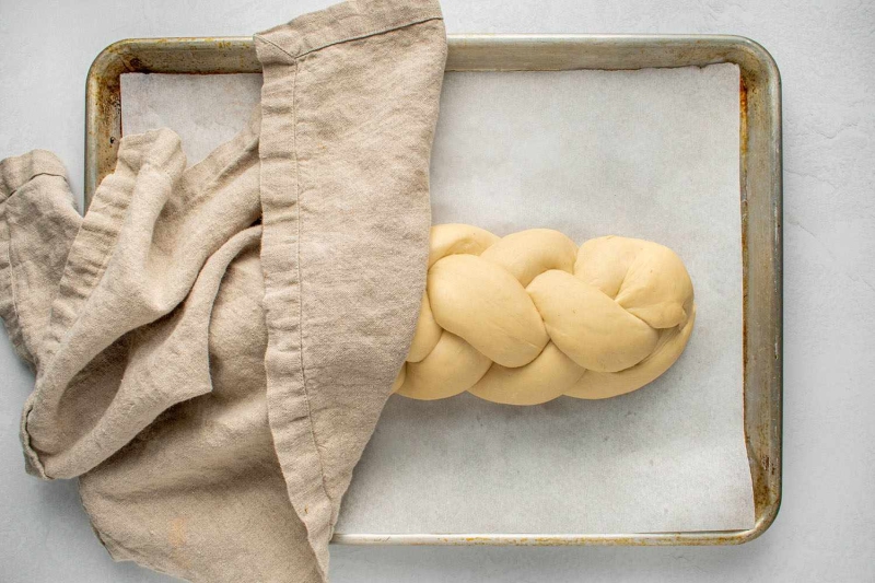 Maple-Glazed Vegan Water Challah (Pareve)