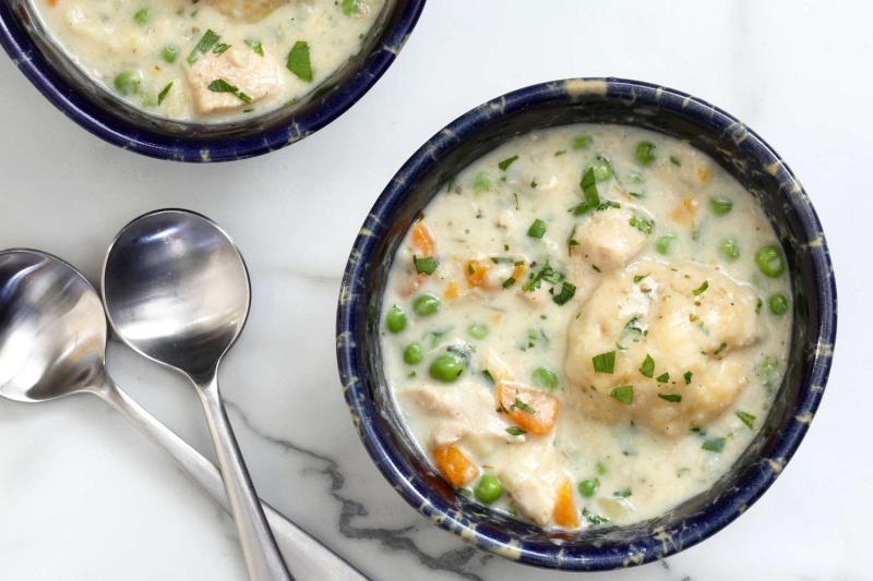 Instant Pot Chicken and Dumplings