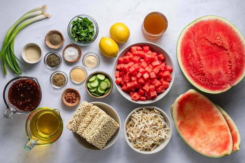 Chilled Watermelon Ramen Recipe