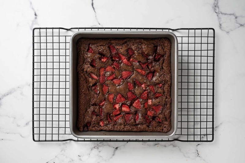 Strawberry Brownies