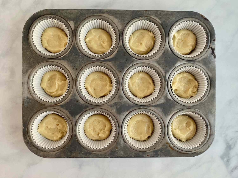 Sour Cream Coffee Cake Muffins