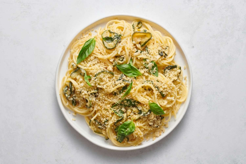 Caramelized Zucchini Pasta