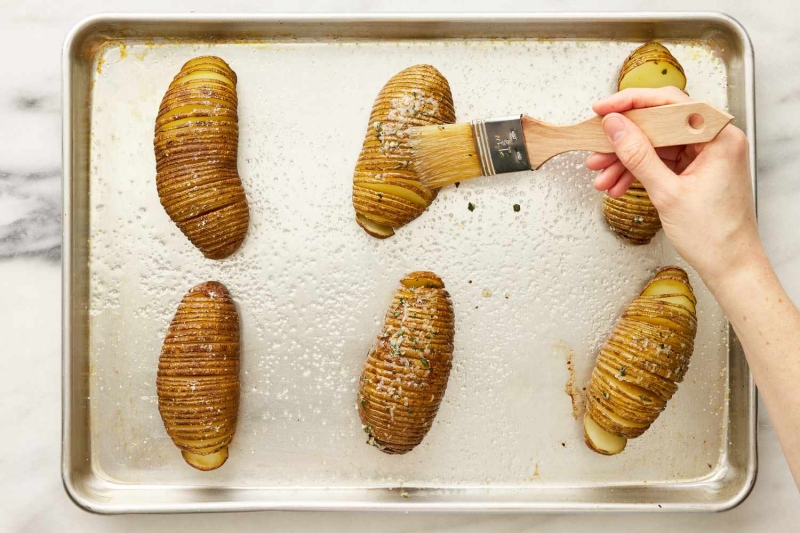 Hasselback Potatoes Are Proof That Baked Potatoes Can Be Cute