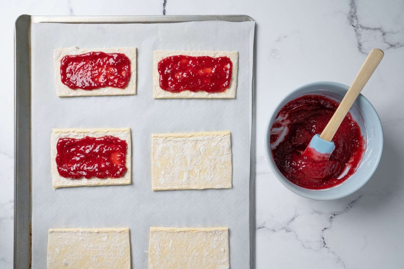 Raspberry Toaster Strudel Recipe