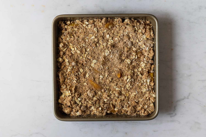 Quick and Easy Peach Crisp