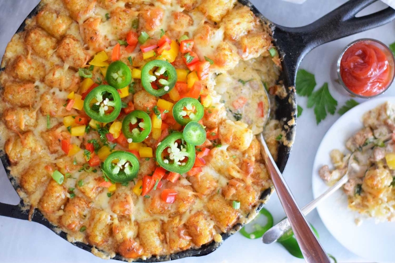 Tater Tot Hotdish