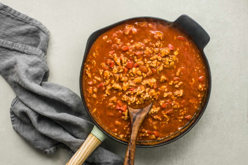 Low-Fat Turkey Chili