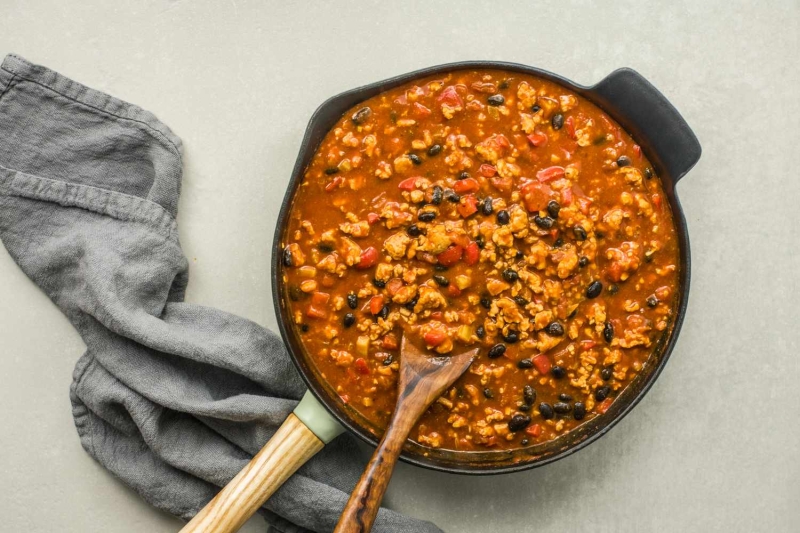 Low-Fat Turkey Chili