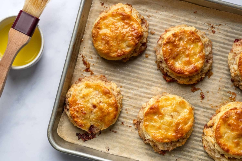 Copycat Popeyes Strawberry Biscuits