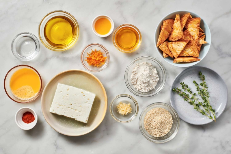 Coat Your Feta in Sesame Seeds and Drizzle it With Honey