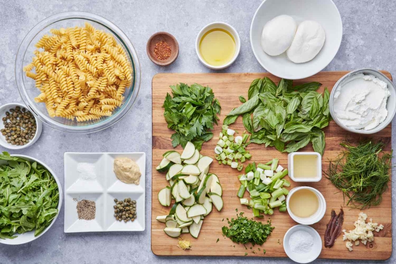 Green Goddess Pasta Salad