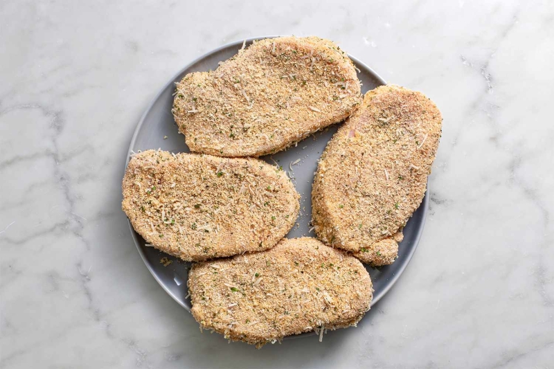 Baked Breaded Pork Chops Recipe