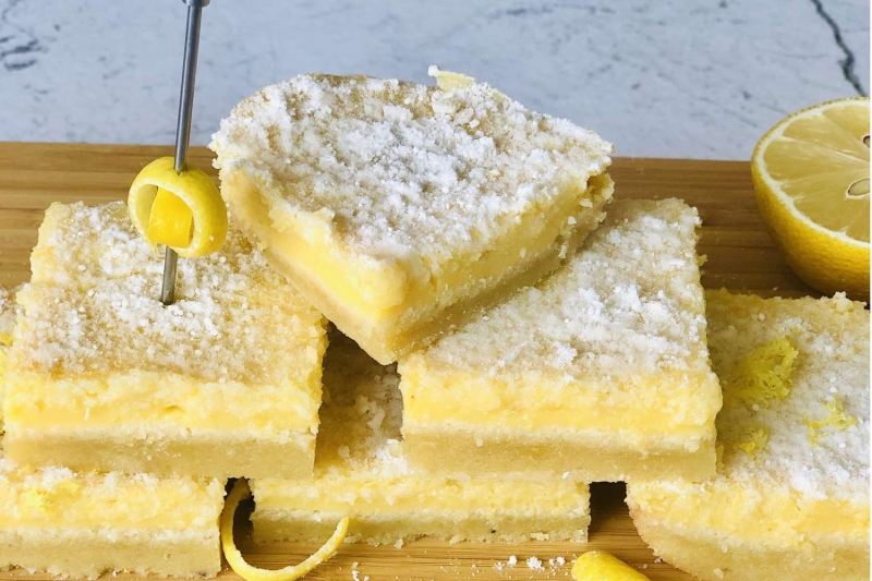 Keto Lemon Bars