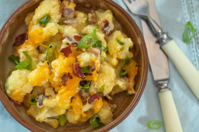 Loaded Cauliflower Bake