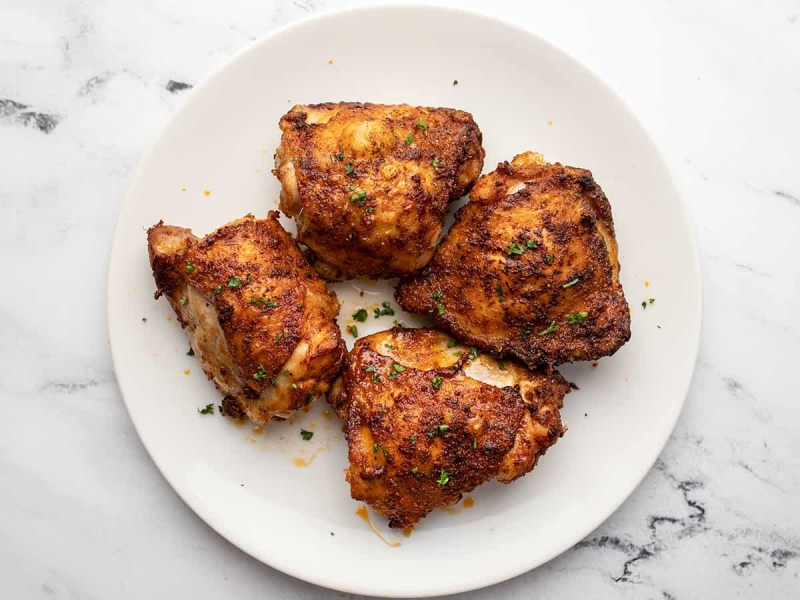 Air Fryer Chicken Thighs