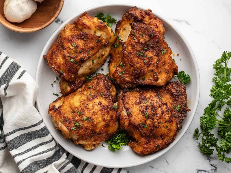 Air Fryer Chicken Thighs